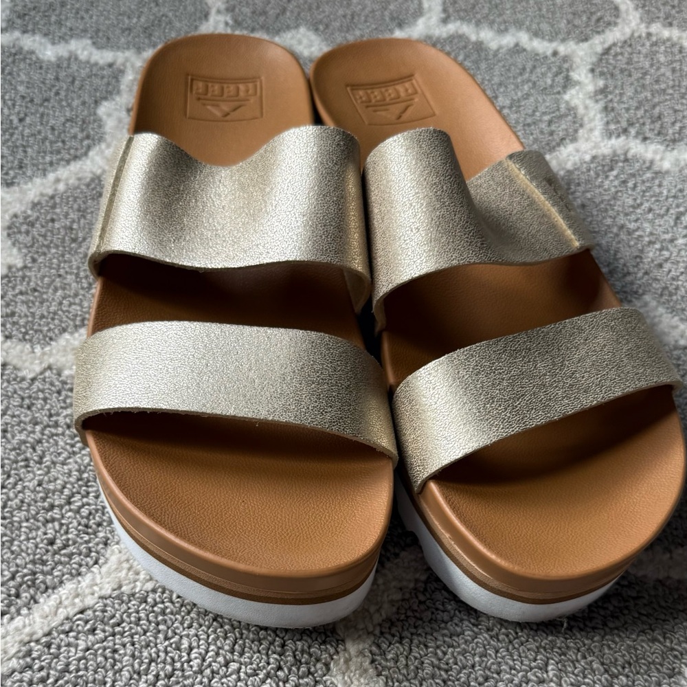 Reef Metallic Gold Women's Sandals